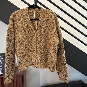 Hello Night Cardigan Long Sleeve Sweater